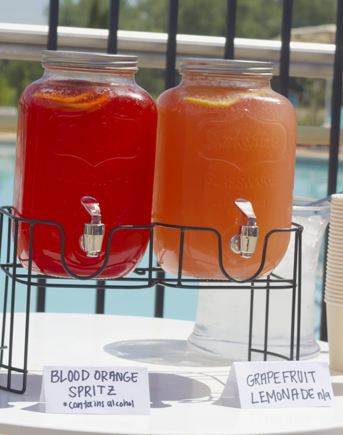 House spritzes.